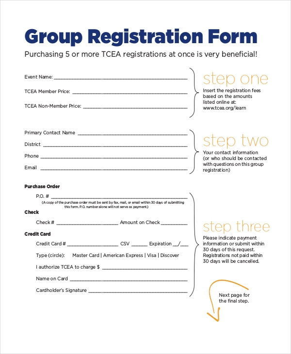 Free Online Event Registration Forms